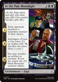 In the Pale Moonlight - Star Trek - Magic: The Gathering card