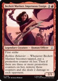 Beckett Mariner, Impetuous Ensign - Star Trek - Magic: The Gathering card