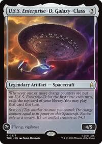 U.S.S. Enterprise-D, Galaxy-Class - Star Trek - Magic: The Gathering card