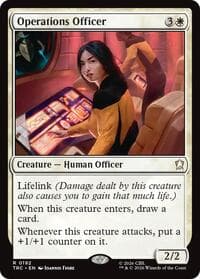 Operations Officer - Commander: Star Trek - Magic: The Gathering card