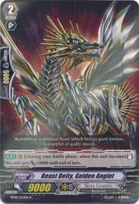 Beast Deity, Golden Anglet - BT09: Clash of Knights & Dragons - Cardfight Vanguard card