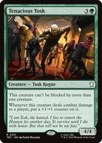 Tenacious Tosk - Commander: Star Trek - Magic: The Gathering card