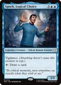 Spock, Logical Choice - Commander: Star Trek - Magic: The Gathering card
