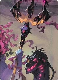 Ursula - Sea Witch Queen Puzzle Insert (Top Right) - Ursula's Return - Disney Lorcana card