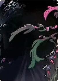 Ursula - Sea Witch Queen Puzzle Insert (Middle Center) - Ursula's Return - Disney Lorcana card