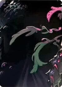 Ursula - Sea Witch Queen Puzzle Insert (Bottom Middle) - Ursula's Return - Disney Lorcana card