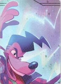 Powerline - World's Greatest Rock Star Puzzle Insert (Top Middle) - Fabled - Disney Lorcana card