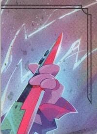 Powerline - World's Greatest Rock Star Puzzle Insert (Top Right) - Fabled - Disney Lorcana card