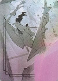Powerline - World's Greatest Rock Star Puzzle Insert (Bottom Left) - Fabled - Disney Lorcana card
