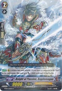 Knight of Passion, Bagdemagus - BT09: Clash of Knights & Dragons - Cardfight Vanguard card