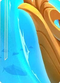 Azurite Sea Puzzle Insert (Middle Left) - Azurite Sea - Disney Lorcana card