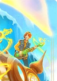 Azurite Sea Puzzle Insert (Middle Right) - Azurite Sea - Disney Lorcana card