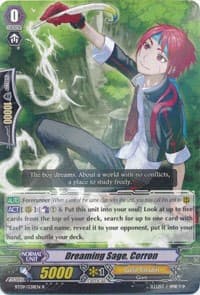 Dreaming Sage, Corron - BT09: Clash of Knights & Dragons - Cardfight Vanguard card