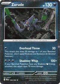 Zarude - 056/084 (Cosmos Holo) - Blister Exclusives - Pokemon card