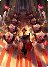 Reign of Jafar Puzzle Insert (Version 1 of 2) (Bottom Middle) - Reign of Jafar - Disney Lorcana card