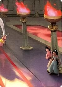 Reign of Jafar Puzzle Insert (Version 1 of 2) (Bottom Right) - Reign of Jafar - Disney Lorcana card