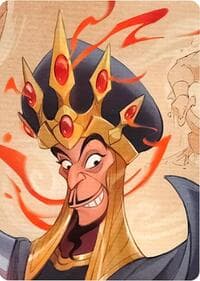 Reign of Jafar Puzzle Insert (Version 2 of 2) (Top Middle) - Reign of Jafar - Disney Lorcana card