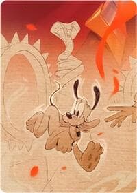Reign of Jafar Puzzle Insert (Version 2 of 2) (Bottom Left) - Reign of Jafar - Disney Lorcana card