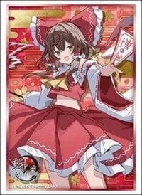 Bushiroad Sleeve Collection HG Vol.5132: Touhou Project - Reimu Hakurei (75-Pack) - Bushiroad Card Sleeves - Card Sleeves card