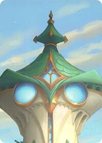 Archazia's Island Puzzle Insert (Version 1 of 2) (Top Middle) - Archazia's Island - Disney Lorcana card