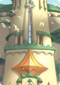 Archazia's Island Puzzle Insert (Version 1 of 2) (Middle Center) - Archazia's Island - Disney Lorcana card