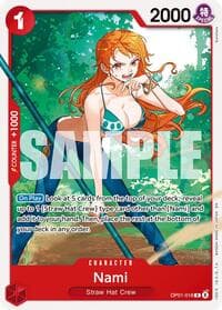 Nami - ST-31: Starter Deck 31 RED Monkey.D.Luffy - One Piece Card Game card