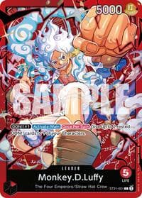 Monkey.D.Luffy (ST21-001) - ST-31: Starter Deck 31 RED Monkey.D.Luffy - One Piece Card Game card