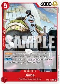 Jinbe - ST-31: Starter Deck 31 RED Monkey.D.Luffy - One Piece Card Game card