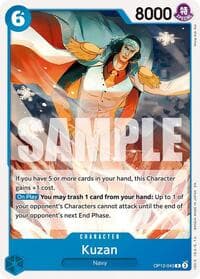 Kuzan (OP12-043) - ST-33: Starter Deck 33 BLUE Kuzan - One Piece Card Game card