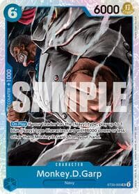 Monkey.D.Garp - ST-33: Starter Deck 33 BLUE Kuzan - One Piece Card Game card