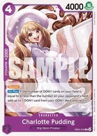 Charlotte Pudding - ST-34: Starter Deck 34 PURPLE Charlotte Katakuri - One Piece Card Game card