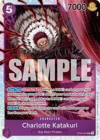 Charlotte Katakuri (ST34-001) - ST-34: Starter Deck 34 PURPLE Charlotte Katakuri - One Piece Card Game card