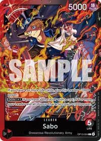 Sabo (OP13-004) - ST-35: Starter Deck 35 RED/BLACK Sabo - One Piece Card Game card