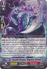 Stealth Dragon, Magatsu Breath - BT09: Clash of Knights & Dragons - Cardfight Vanguard card