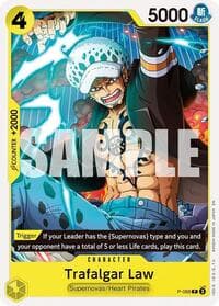Trafalgar Law - ST-36: Starter Deck 36 YELLOW Eustass"Captain"Kid - One Piece Card Game card