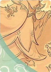 Archazia's Island Puzzle Insert (Version 2 of 2) (Middle Left) - Archazia's Island - Disney Lorcana card