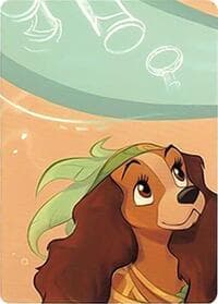 Archazia's Island Puzzle Insert (Version 2 of 2) (Bottom Left) - Archazia's Island - Disney Lorcana card