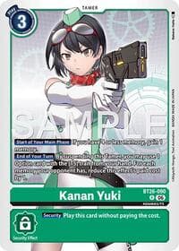 Kanan Yuki - Timeless Bonds - Digimon Card Game card