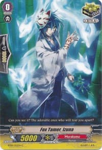 Fox Tamer, Izuna - BT09: Clash of Knights & Dragons - Cardfight Vanguard card