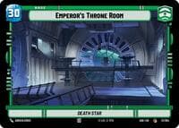 Emperor's Throne Room // Advantage - Ashes of the Empire - Star Wars: Unlimited card