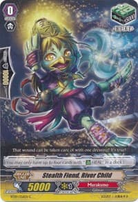 Stealth Fiend, River Child - BT09: Clash of Knights & Dragons - Cardfight Vanguard card