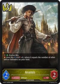Aramis - Gloryfinder Events - Shadowverse: Evolve card