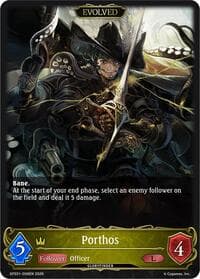 Porthos (Evolved) - Gloryfinder Events - Shadowverse: Evolve card
