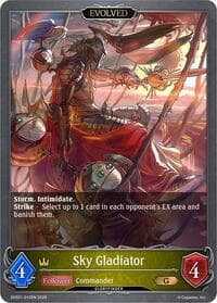 Sky Gladiator (Evolved) - Gloryfinder Events - Shadowverse: Evolve card