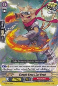 Stealth Beast, Cat Devil - BT09: Clash of Knights & Dragons - Cardfight Vanguard card