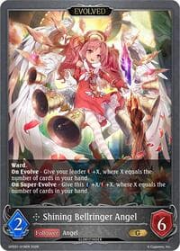 Shining Bellringer Angel (Evolved) - Gloryfinder Events - Shadowverse: Evolve card