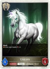 Unicorn - Gloryfinder Events - Shadowverse: Evolve card