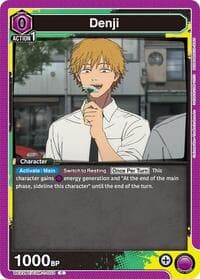 Denji (003) - UE22BT: CHAINSAW MAN - Union Arena card