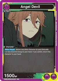 Angel Devil (009) - UE22BT: CHAINSAW MAN - Union Arena card