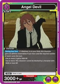 Angel Devil (010) - UE22BT: CHAINSAW MAN - Union Arena card